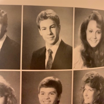 Boring high school yearbook photo.